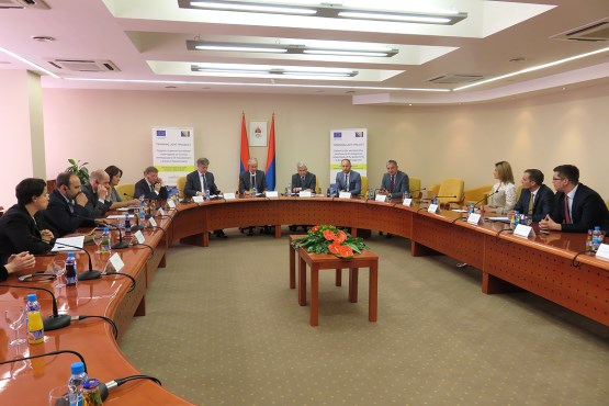 Delegacija Parlamentarne skupštine BiH prisustvovala prezentaciji Twinning light projekta „Podrška administrativnim strukturama zaduženim za poslove vezane za EU integracije u parlamentima u BiH”
